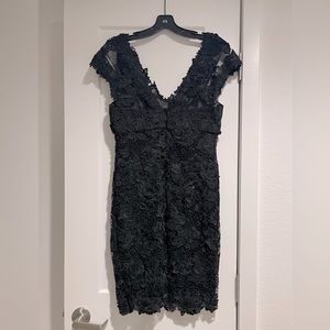 Jovani black lace dress